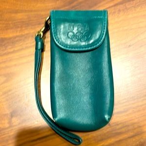 Vintage! Coach glass case; USA Olympic edition!